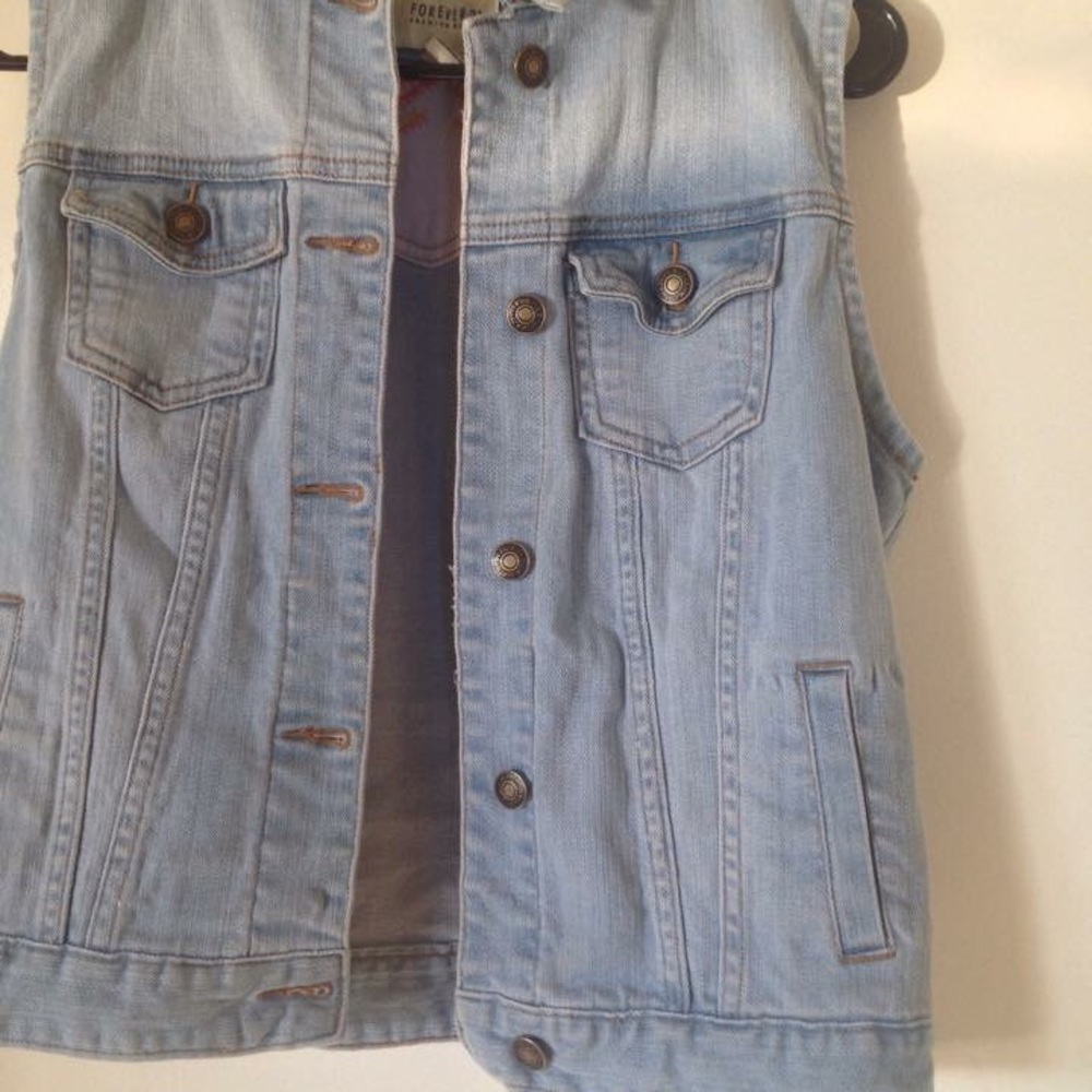 Denim vest